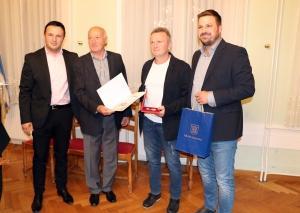 DOBROVOLJNI DARIVATELJI KRVI NA PRIJAMU KOD GRADONAČELNIKA